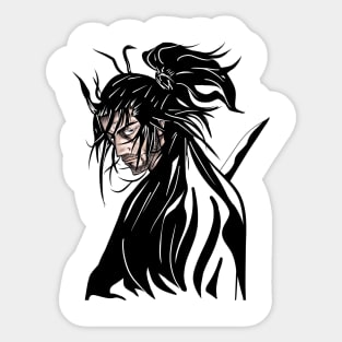 musashi miyamoto the ronin samurai in vagabond Sticker